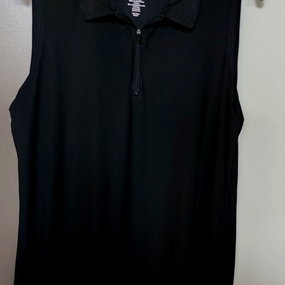 ZIP FRONT TANK TOP